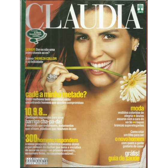 Claudia Ano 42 - Nº 9 - Thereza Collor - 18.879