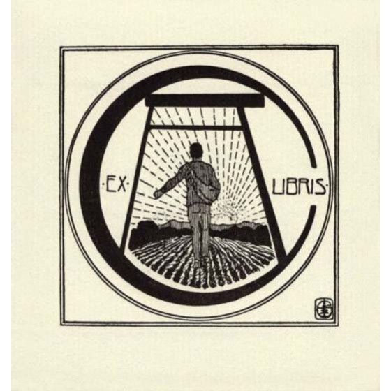 Ex-Libris - Adolf Conrad by Daniel Greiner - 18.945
