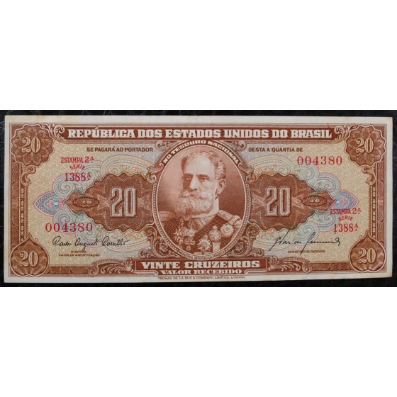 20 Cruzeiros 1960 - Marechal Deodoro - 18.984