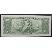 10 Cruzeiros 1960 - Getúlio Vargas - 18.987
