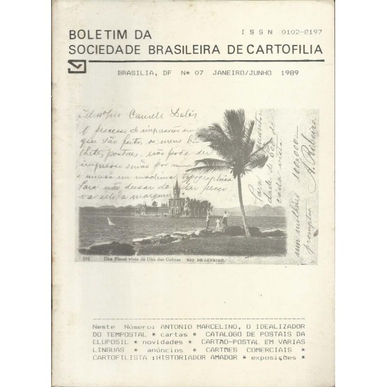V - Boletim da Sociedade Brasileira de Cartofilia 07 - 19.002