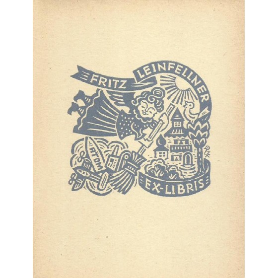 Ex-Libris - Fritz Leinfellner by Max Kislinger - 19.019