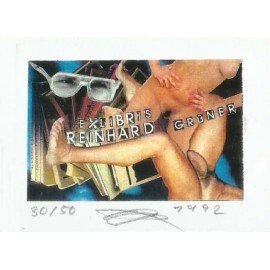 Ex-Libris - Reinhard Grüner by Helga Schroth - 19.038