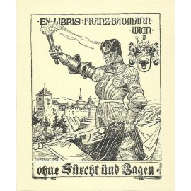Ex-Libris - Franz Baumann Wien by Franz Witopil - 19.043
