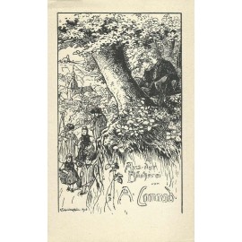 V - Ex-Libris - A. Conrad by Oskar Schwandrazheim - 19.044
