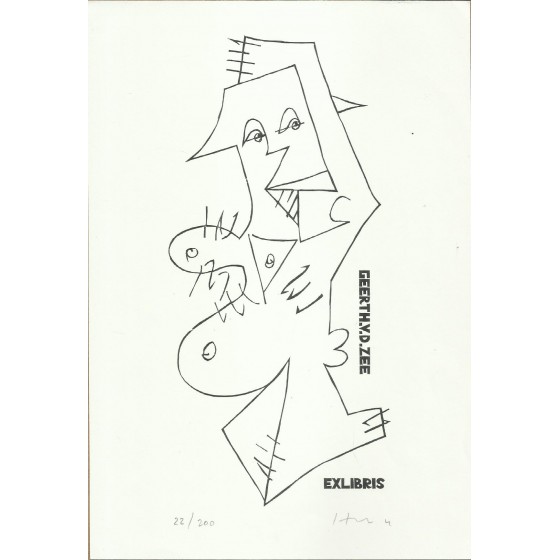V - Ex-Libris - Geert H. Van Der Zee - 19.077