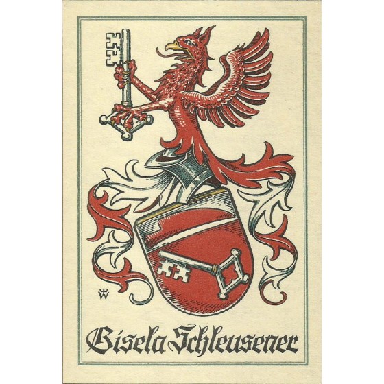 V - Ex-Libris - Gisela Schleusener - 19.078