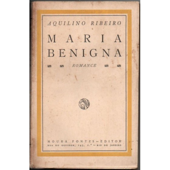 Maria Benigna - Aquilino Ribeiro - 19.103