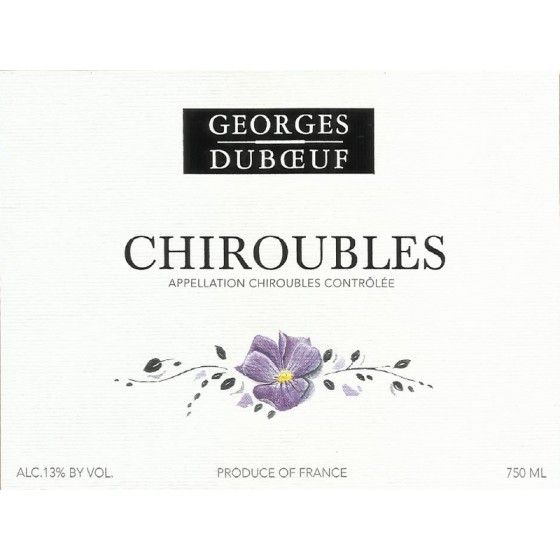 França - Chiroubles - Georges Duboeuf - 19.276
