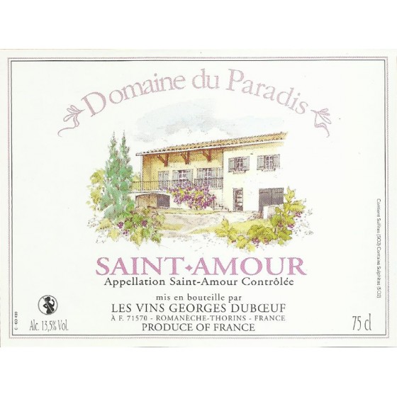 França - Domaine du Paradis - Saint-Amour - 19.277