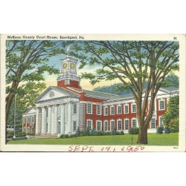 McKean County Court House - Smethport, Pa. - 19.477