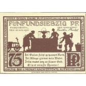 V - Notgeld - 75 Pfennig - Paderborn - 19.684