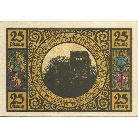 Notgeld - Labeda - 25 Pfennig 1921 - 19.690