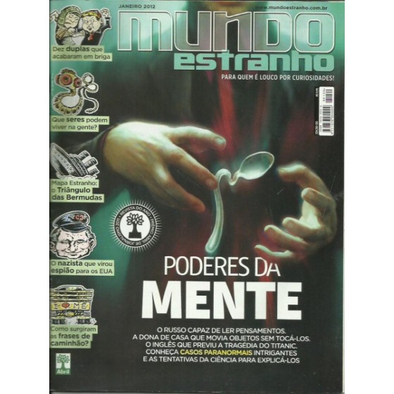 Mundo estranho 120 - Poderes da mente - 19.704