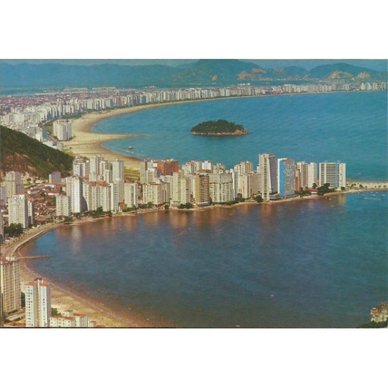 Vista panorâmica de São Vicente e Santos - 19.734