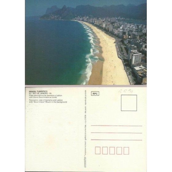 Ipanema e Leblon com morro Dois Irmãos - 19.753