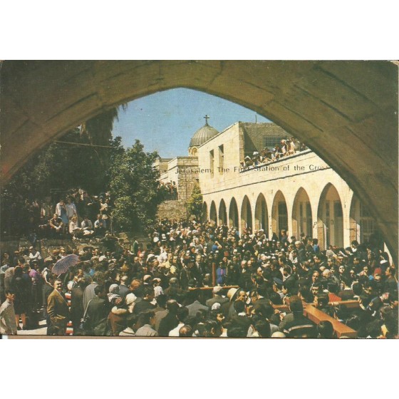 Israel - Jerusalém - The First Station of the Cross - 19.830