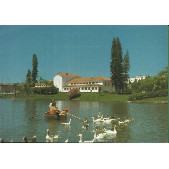 São Lourenço - MG - Vista do lago - 19.841