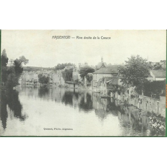 França - Argenton - Rive droite de la Creuse - 19.848
