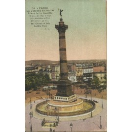 França - Paris - La Colonne de Juillet - 19.908