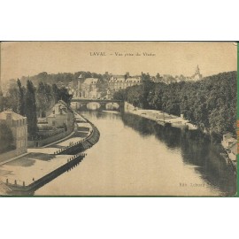 França - Laval - Vue prise du Viaduc - 19.922