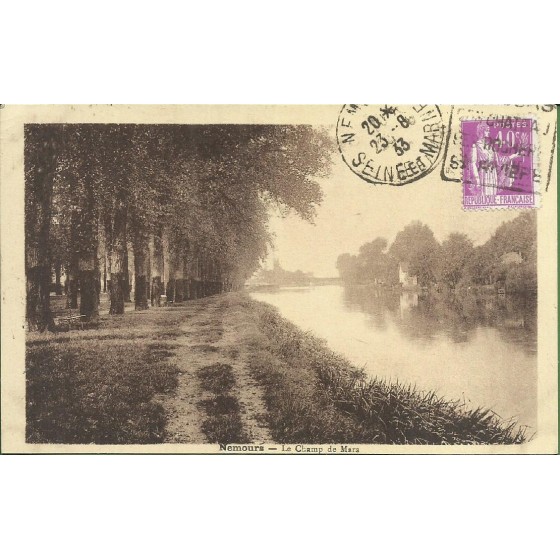 França - Nemours - Le Champ de Mars - 19.936