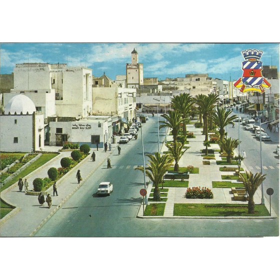Marrocos - Place de l´Indépendence et Armoiries de la ville - MG3394x