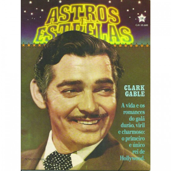 Astros e Estrelas 18 - Clark Gable - S1122h