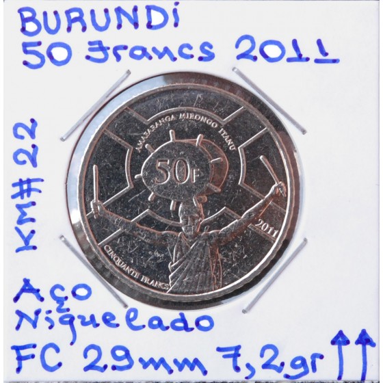 Burundi - 50 Francs 2011 - BDI7324x 