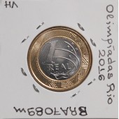 Brasil - 1 Real 2014 - Golfe - BRA7089m