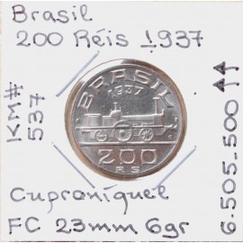 Brasil - 200 Réis 1937 - BRA7102w
