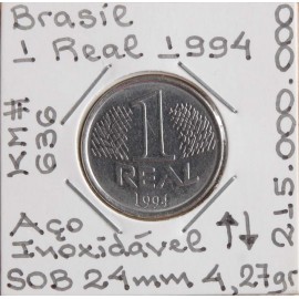 Brasil - 1 Real 1994 - BRA7225y