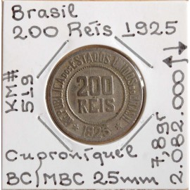 Brasil - 200 Réis 1925 - BRA7249e