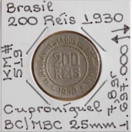 Brasil - 200 Réis 1930 - BRA7250m