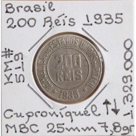 Brasil - 200 Réis 1935 - BRA7251x