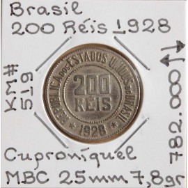 Brasil - 200 Réis 1928 - BRA7253w