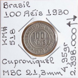 Brasil - 100 Réis 1930 - BRA7263z