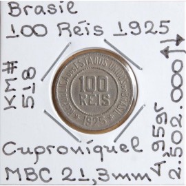 Brasil - 100 Réis 1925 - BRA7265k