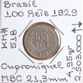 Brasil - 100 Réis 1929 - BRA7267n