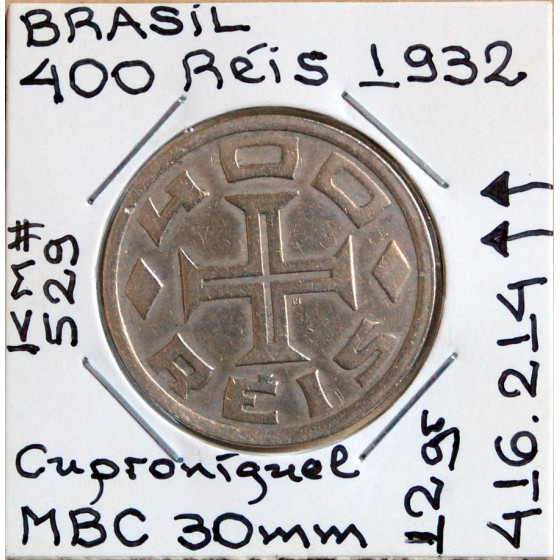 Brasil - 400 Réis 1932 - BRA8461z