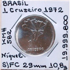 V - Brasil - 1 Cruzeiro 1972 - BRA8648m