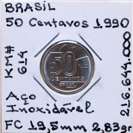 Brasil - 50 Centavos 1990 - BRA8650z