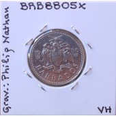 Barbados - 25 Cents 1980 - BRB8805x