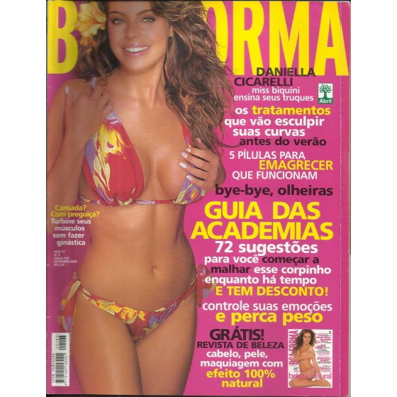 Boa Forma 183 - Setembro 2002 - MX2254g
