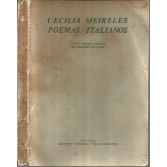 Cecilia Meireles - Poemas Italianos - 19.959