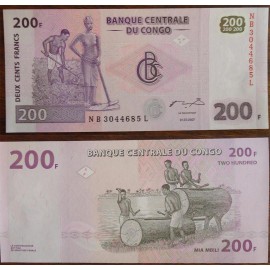 Congo - 200 Francs 2007 (86)