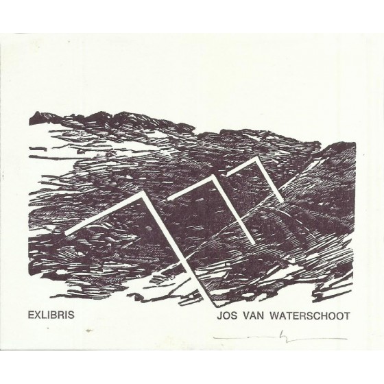 Ex-Libris - Jos Van Waterschoot by Martin Baeyens - 19.866