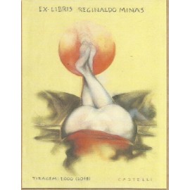 Ex-Libris - Reginaldo Minas by Castelli - Assinado