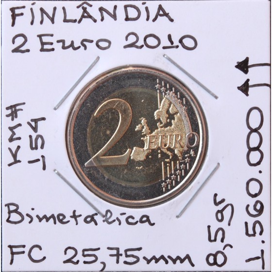Finlândia - 2 Euro 2010 - FIN8458h