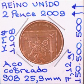 Reino Unido - 2 Pence 2009 - GBR1097e